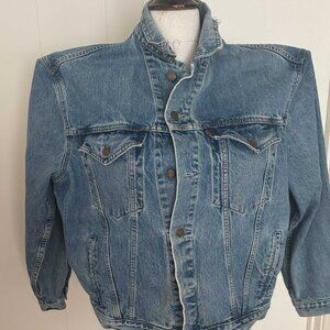Traditional Levi Jean Jacket - Men's Large